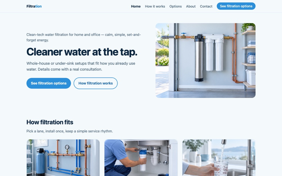 Screenshot of Filtration — finished ✻
